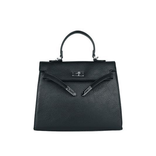 Handbag with Silver Metal Details MS-7528