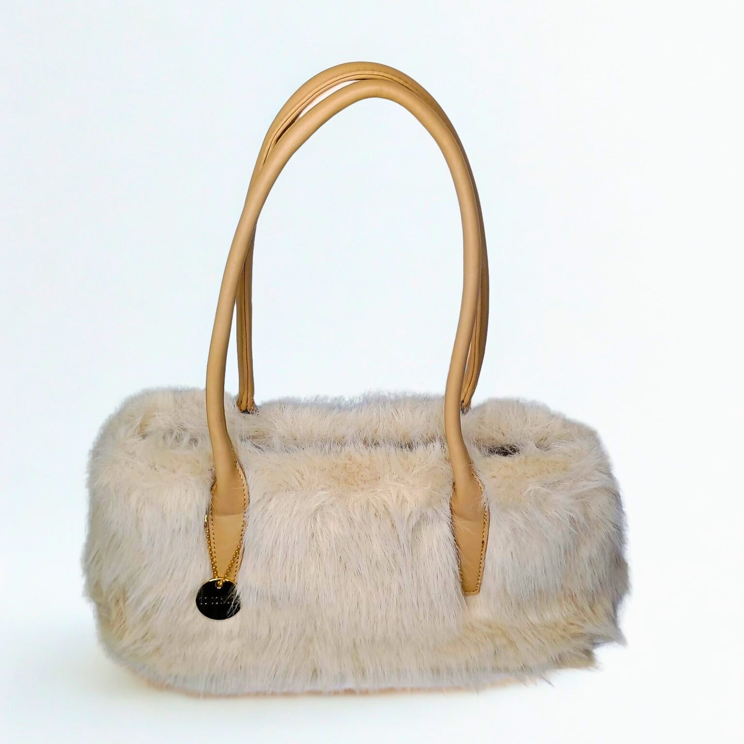 Fur Leather Handbag - MS-7158