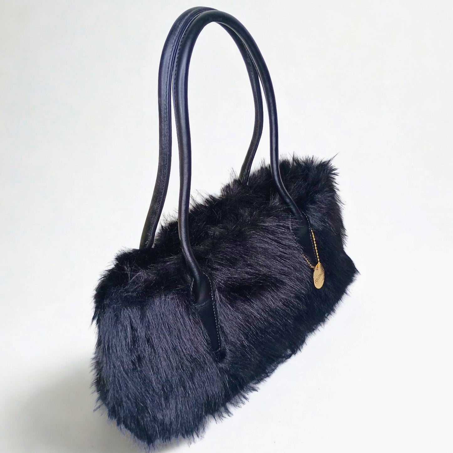 Fur Leather Handbag - MS-7158