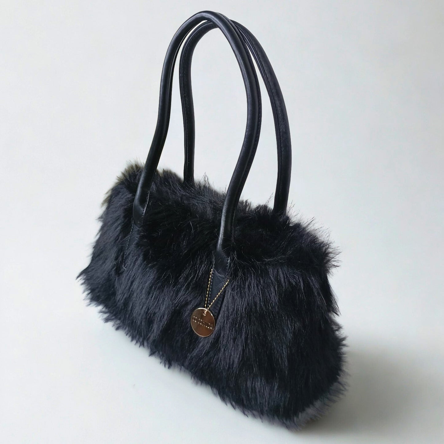 Fur Leather Handbag - MS-7158