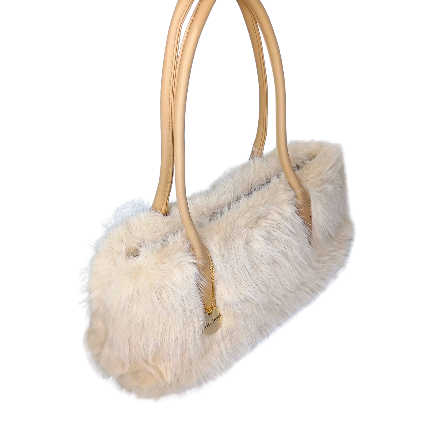 Fur Leather Handbag - MS-7158