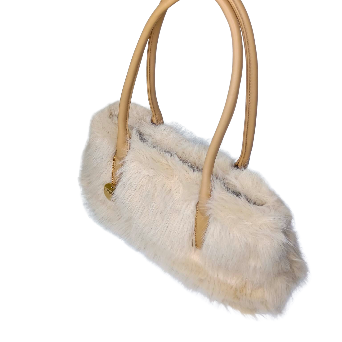 Fur Leather Handbag - MS-7158