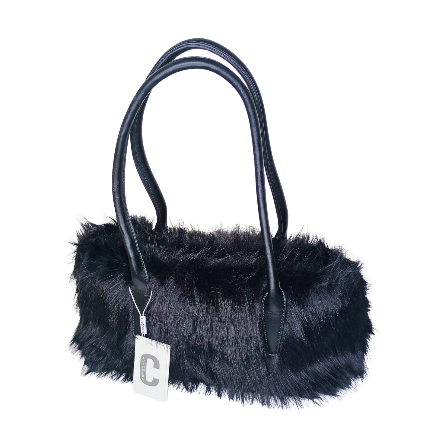Fur Leather Handbag - MS-7158