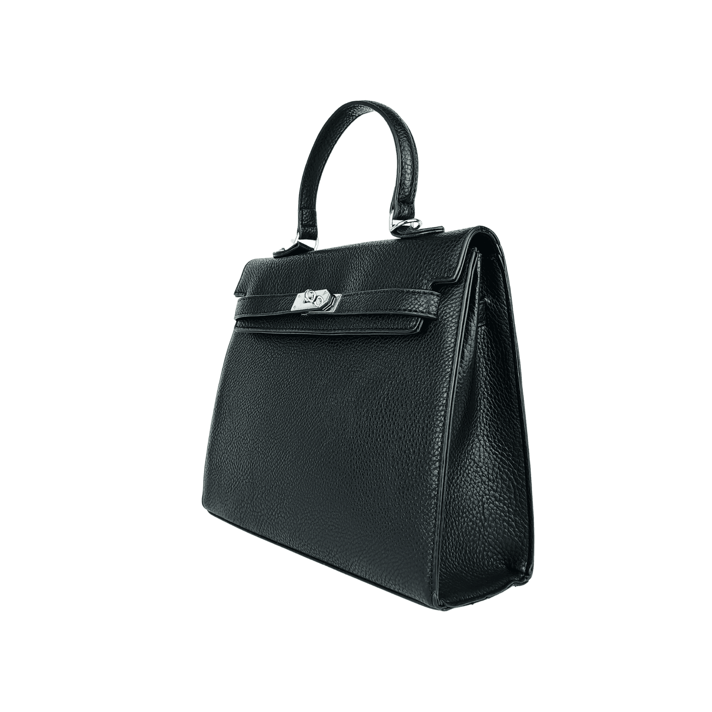Handbag with Silver Metal Details MS-7528